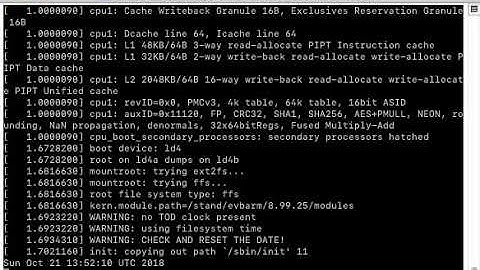 QEMU AArch64 booting NetBSD in ACPI mode