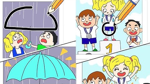 Draw Happy Life part 1 day 1-20 walkthrough gameplay