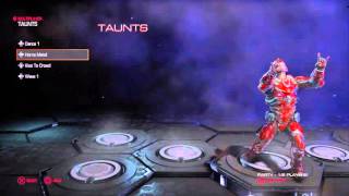 DOOM BETA TAUNTS PS4