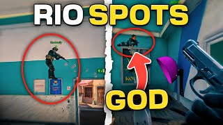 #1 RIO GOD SPOTS, JUMP SPOTS & LINES OF SIGHT for MW3 RANKED PLAY!