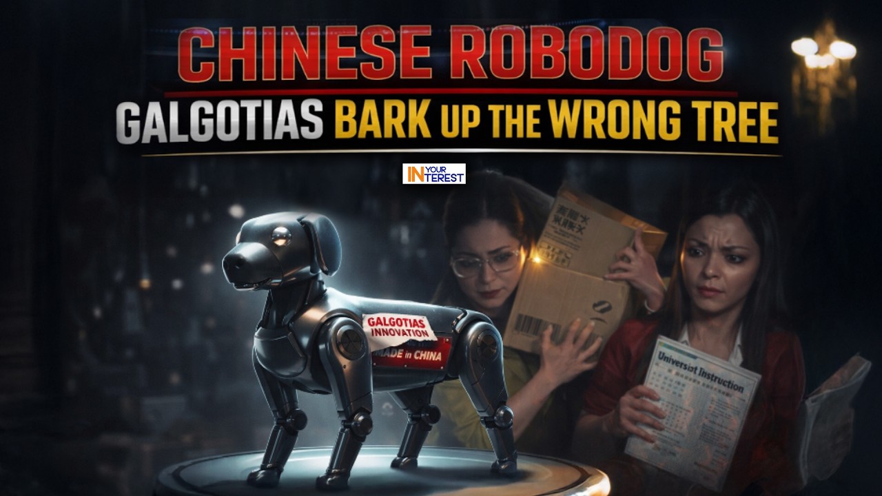 Galgotias University's Robodog Controversy At Impact AI Summit | IN YOUR  INTEREST | News9