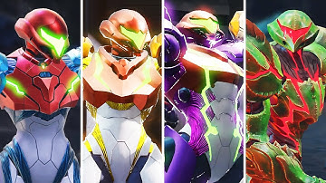 Metroid Dread - All Suit Upgrades