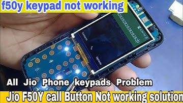 jio f50y keypad problem jio lyf f50y keypad Not working solution