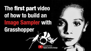 Part One: Image Sampler in Grasshopper #grasshopper #generative  #imagesampler