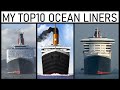 My top10 ocean liners