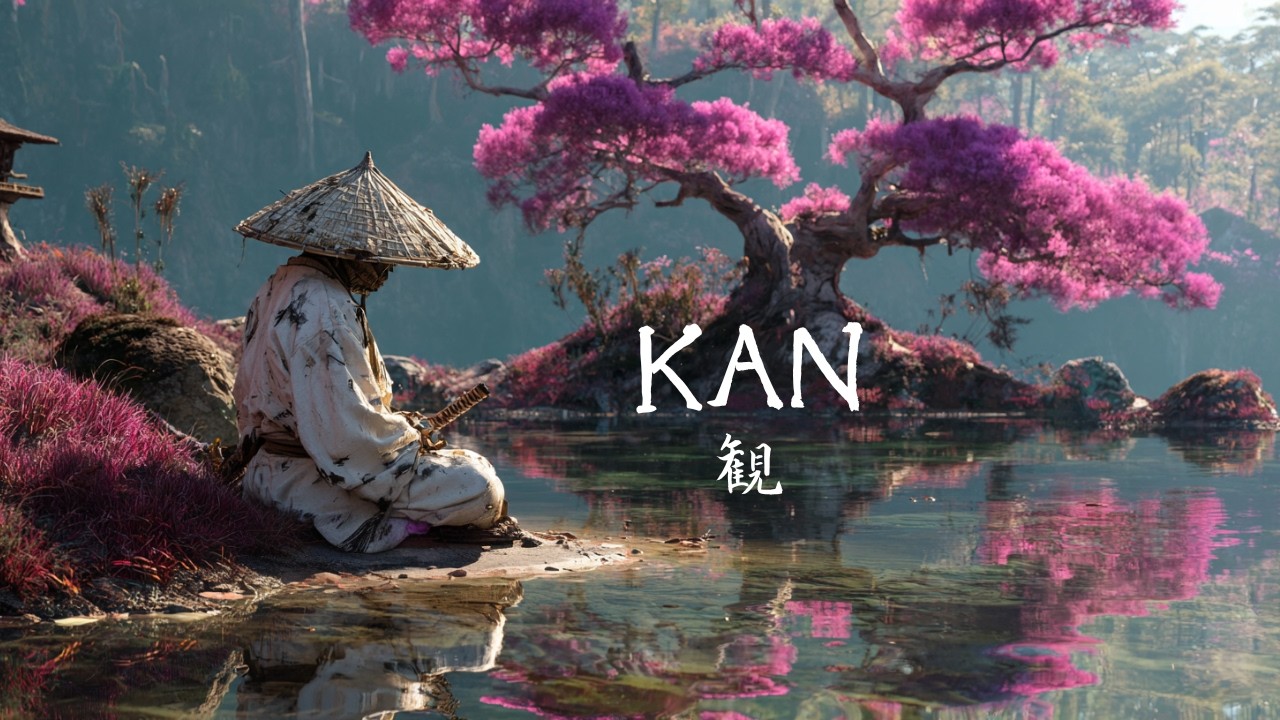 KAN — 観 — | Japanese Samurai Ambience for Presence & Observation | 432 Hz