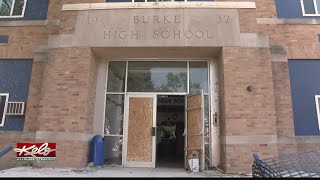 Students, volunteers help clean up school in Burke after storm