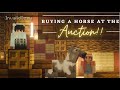 Buying a Horse at Auction || Minecraft Equestrian Role-play