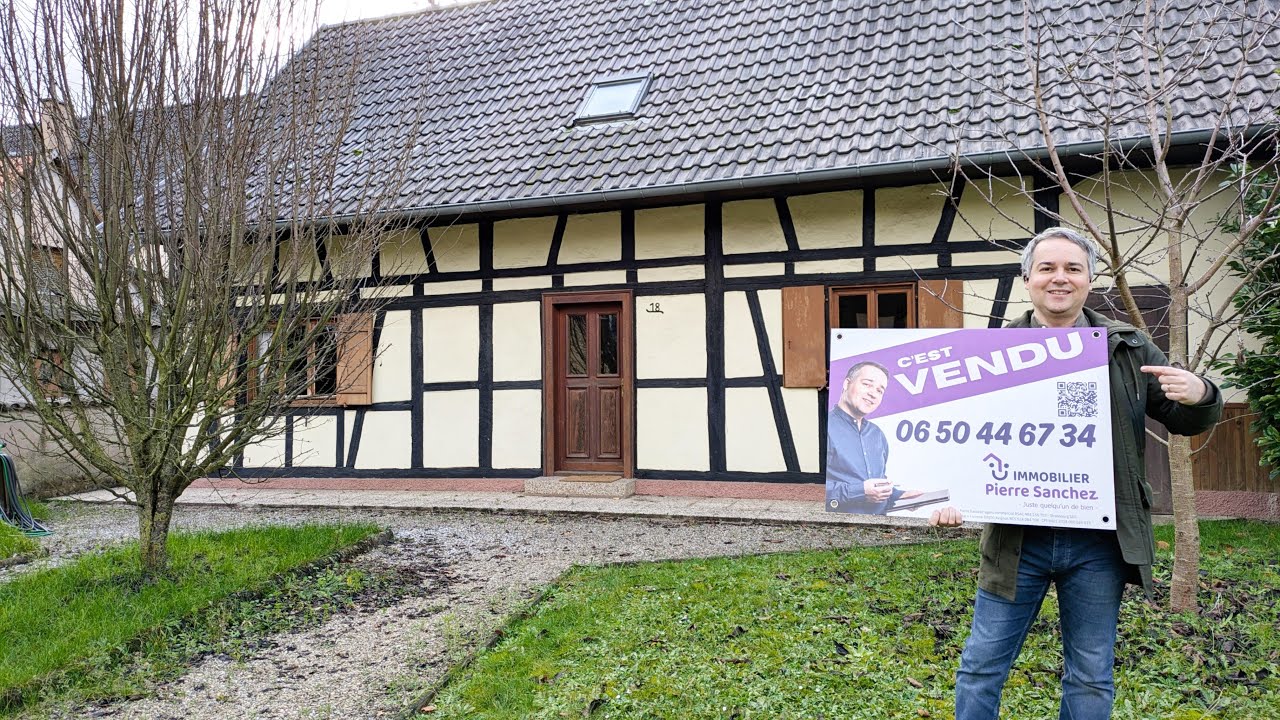 C'est vendu - Eschau, maison avec jardin