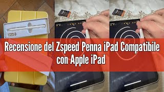 Recensione del Zspeed Penna iPad Compatibile con Apple iPad 2018-2023, Penna per iPad con Palm Rejec
