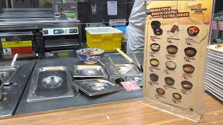 buy marugame udon in solo city indonesia (niku udon menu) - youtube