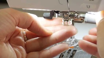 Tutorial: how to use the BERNINA echo quilt and CutWork foot no. 44