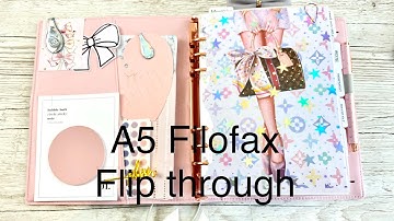 A5 Filofax || Setup l Flip through for July 2020