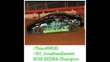 02-09-19 #TeamKMOD #311_Jonathan Sarratt 2018 SCDRA Champion Winter Freeze Screven Speedway