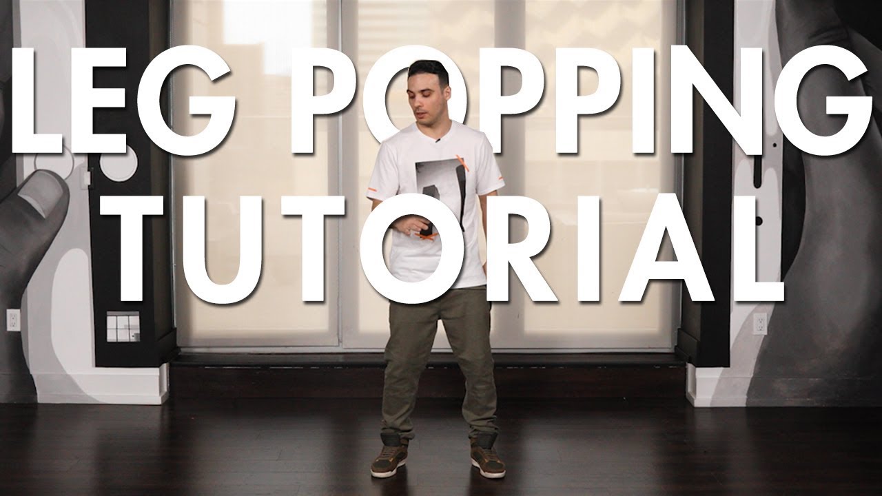 How to Pop / Leg Popping (Hip Hop Dance Moves Tutorial) Mihran