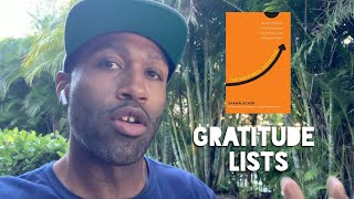 Gratitude List #mindset #happiness