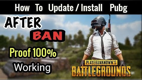 How To Update/Install PUBG 1.0 (Android version 10+) | Install PUBG After Ban