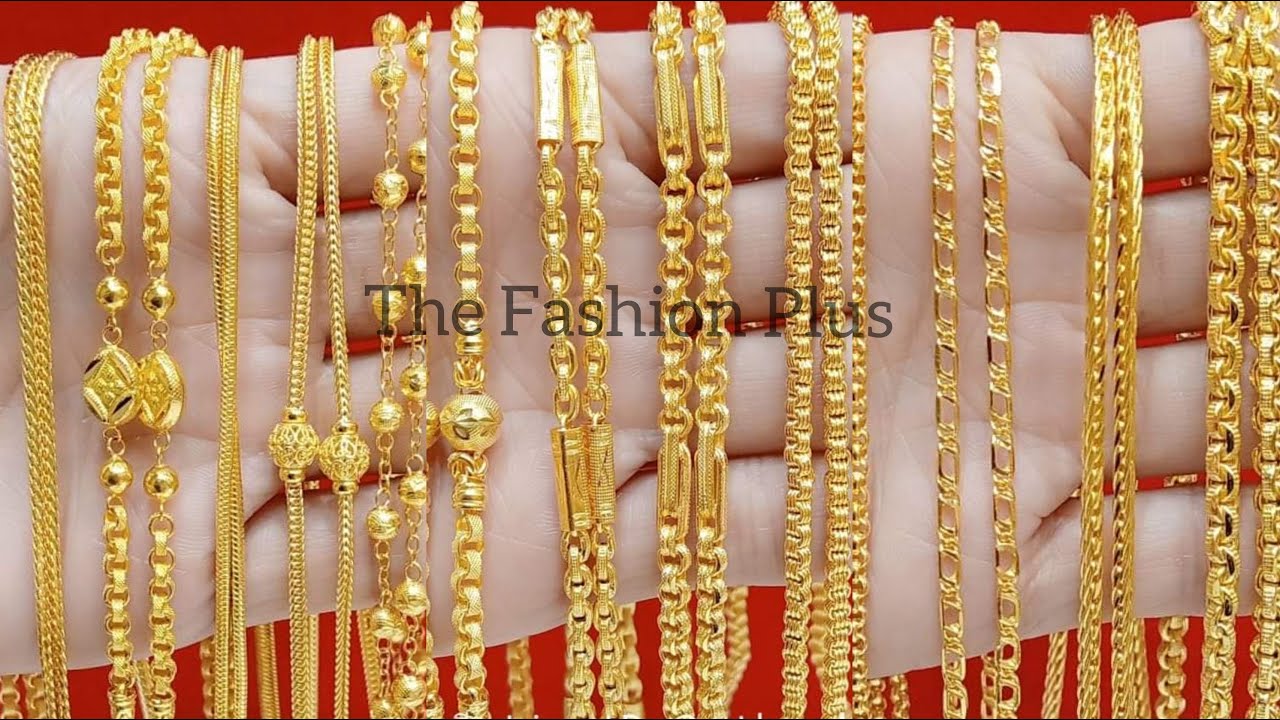 Light Weight Gold Chain Model Collection 2021 - YouTube