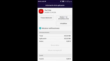 Como eliminar error 410 Youtube Android