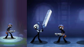 Idle Stickman Heroes: Monster Age Gameplay