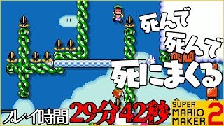 腹筋が崩壊するマリメ２ ┃ ブラパの当たり判定広くない！？いつも同じところでミスするんだけど！！ #133 / スーパーマリオメーカー２