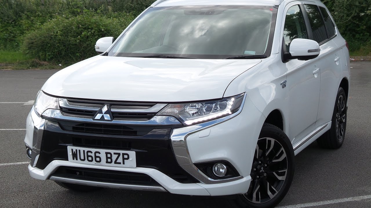 WU66BZP Mitsubishi Outlander 2.0 Phev Gx4h 5dr Auto YouTube