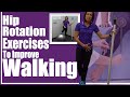 Fix a rotated leg and improve walking