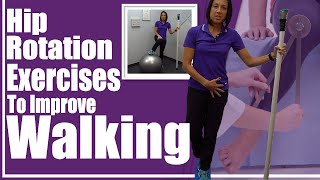 Fix a rotated leg and improve walking