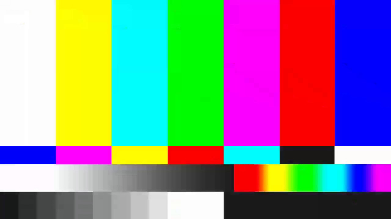 Green screen TV Error - YouTube