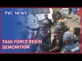 Lagos state taskforce begins demolition of Shanties in Mile 2