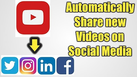 How to Automatically Share YouTube videos on Social media : IFTTT
