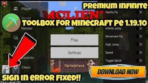 How To Fix Sign Toolbox Problem |Toolbox For MCPE 1.19.21 Xbox Sign In Fix | Sign In Fixed in 1.19+