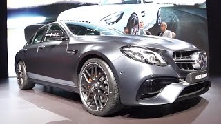 2018 Mercedes-AMG E63 and E63 S - 2016 LA Auto Show