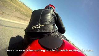 Buttonwillow Turn One Crash