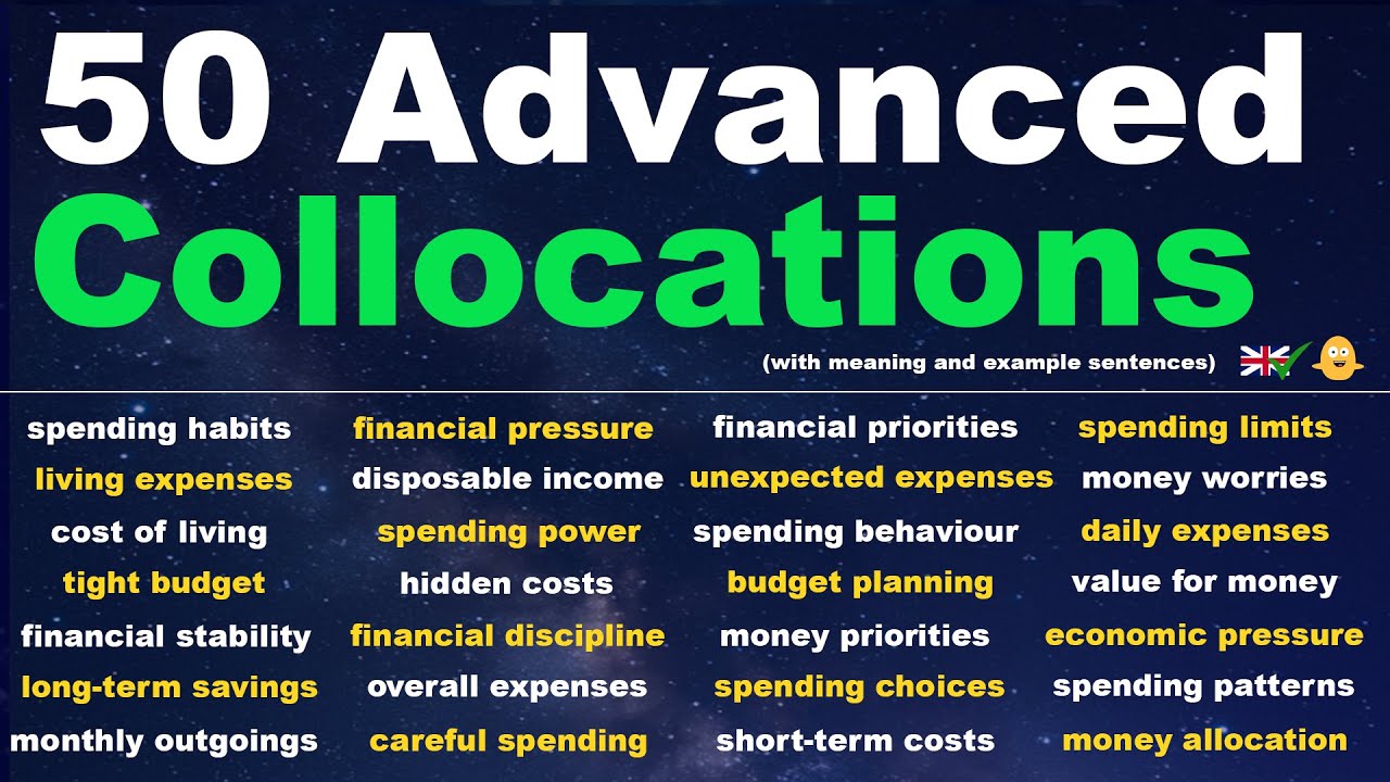 50 Advanced Collocations for Money & Spending - Expand Your Vocabulary