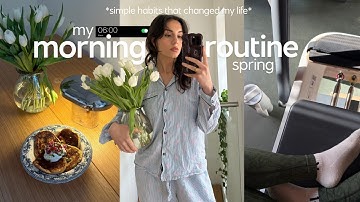 6 AM peaceful spring morning 🦢 the 6 step morning routine that changed my life