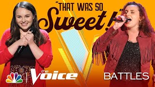 Video thumbnail of "Josie Jones vs Kat Hammock sing "Take Me Home, Country Roads" on The Battles of The Voice 2019"