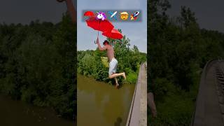 Jumping into impossible SHAPES #trampoline #backflip #challenge