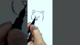 كيفية رسم قطة بطريقة سهلة