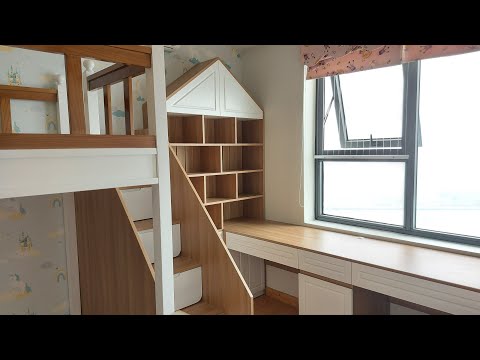 Video Combo toàn bộ phòng ngủ gồm Giường 2 tầng cầu thang... - youtube