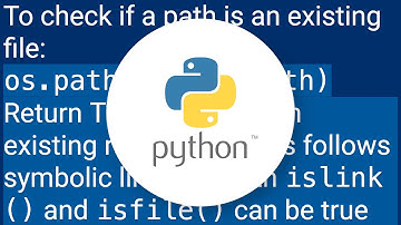 Pythonic way to check if a file exists?