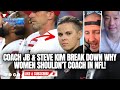 Coach jb  steve kim break down why women shouldnt coach in nfl  the coach jb show