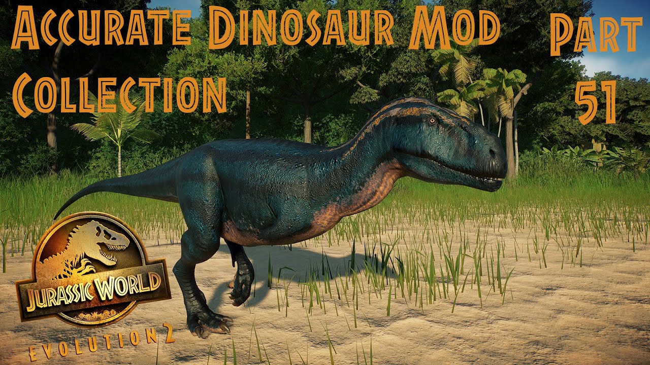 JWE2 Accurate Dinosaur Mod Collection Part 51