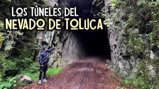 Explorando los túneles del Nevado de Toluca