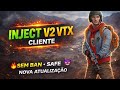 SAIU PAINEL BALA MÁGICA ANDROID INJECT V2 COM AIMBOT ATUALIZADO ANTIBAN E ANTIBLACKLIST FREE FIRE 🔥😈