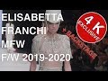 ELISABETTA FRANCHI | FALL WINTER 2019-20 |  EXCLUSIVE INTERVIEW+BACK+FULL SHOW | 4K