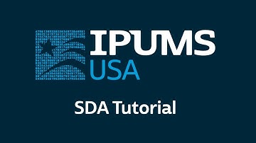 IPUMS USA: SDA Tutorial