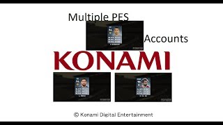 How to play with multiple PES 2019 accounts in a single device and connect with konami ID???? screenshot 1