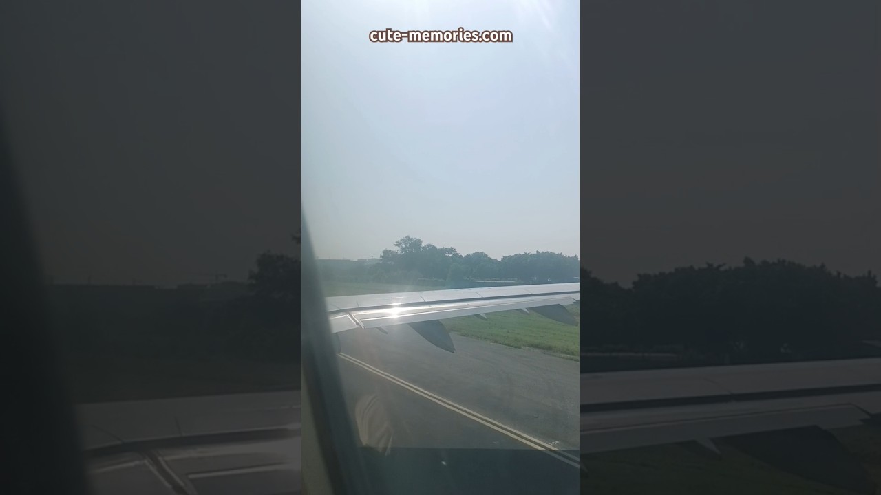 Air India Flight ✈️ on Delhi Airport 🇮🇳 Runway Part one