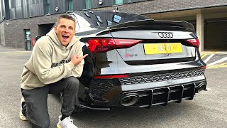 REVEALING CRAZY BODYKIT ON MY NEW AUDI RS3!